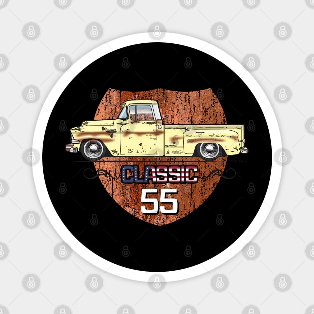 classic 55 Magnet by JRCustoms44